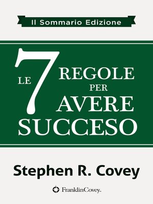 cover image of le 7 Regole per Avere Succeso